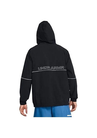Under Armour Ua Zone Woven Jacket Erkek Günlük Ceket 1383400-001 Siyah Siyah