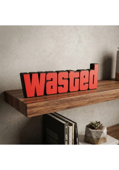 Wasted Oyun Temalı Dekor Diğer