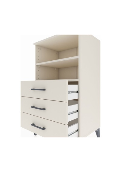Hyperion Komodin 2 Raflı 3 Çekmeceli 60x44x106 Aytaşı-aytaşı Aytaşı
