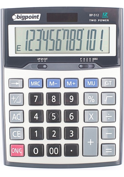 Bigpoint BP512 12 Hane Hesap Makinesi