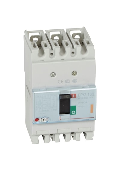 Legrand Dpx³ 160Serisi Kompakt Şalter 3 Kutup Icu:25Ka Standart Tip 80A 400V Ac - 420044