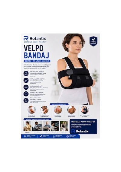 Velpo Omuz Bandajı Omuz Kol Askısı Bandajı Velpau Bandajı Diğer