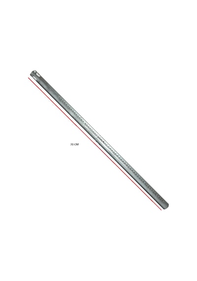 Boru Brülör Tek Sıra Delikli 70 Cm 27"2