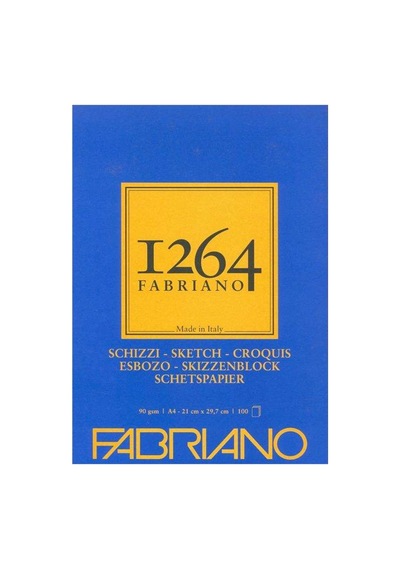 Fabriano F-1264 Eskiz Bloğu 90 Gr A4 100 Yaprak