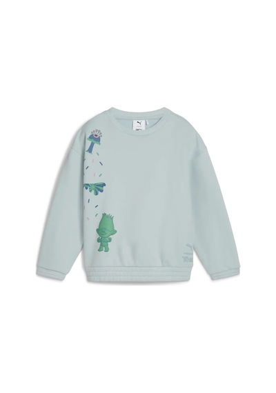 Puma X Trolls Graphic Crew Mavi Erkek Sweatshirt