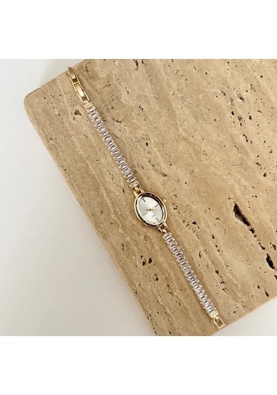 Savior Collection Solin Gold Beyaz Saat