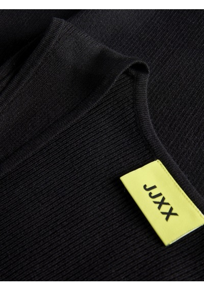 Jack & Jones Kadin Kare Yaka Kolsuz Üst - Posie - 12290769 Siyah