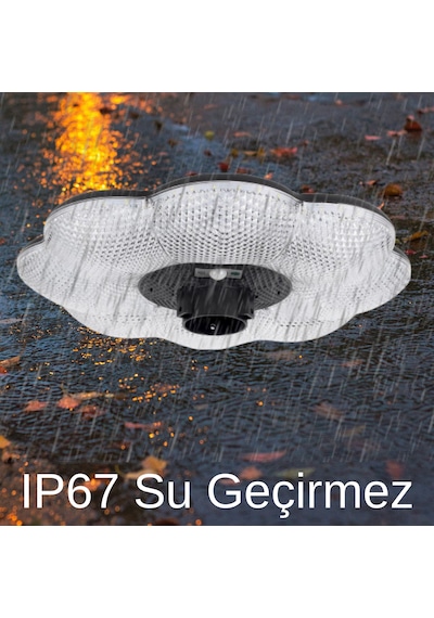 Forlife 200Watt Güneş Enerjili Solar Çiçek Sokak Armatürü