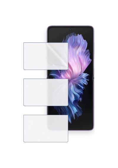 Vıvo X Flip Uyumlu Ön Yüzey Nano Şeffaf Hidrojel Ekran Koruyucu