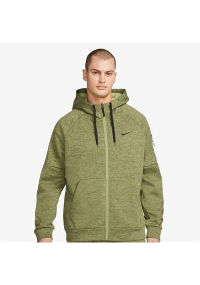 Nike M Therma-fıt Hoodie Full Zip Erkek Sweatshirt Yeşil