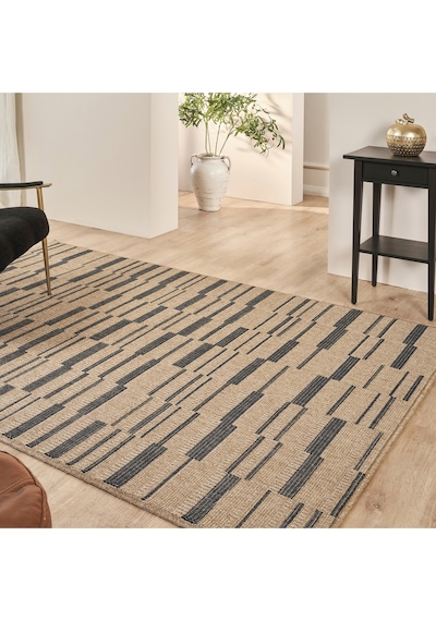 Kaşmir Halı Kilim Jüt Ravon Blue Salon Mutfak Halısı Yolluk Mavi