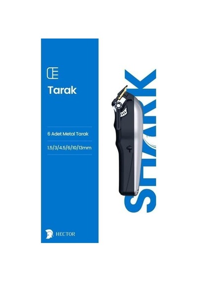 Hector Shark Tıraş Makinesi Titanyum