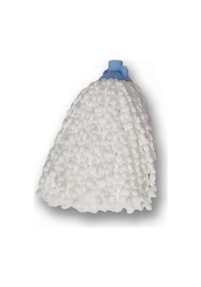 Mop Mikrofiber Beyaz Örgülü Paspas İp Royaleks-mf01 Mudanis Açık Bej