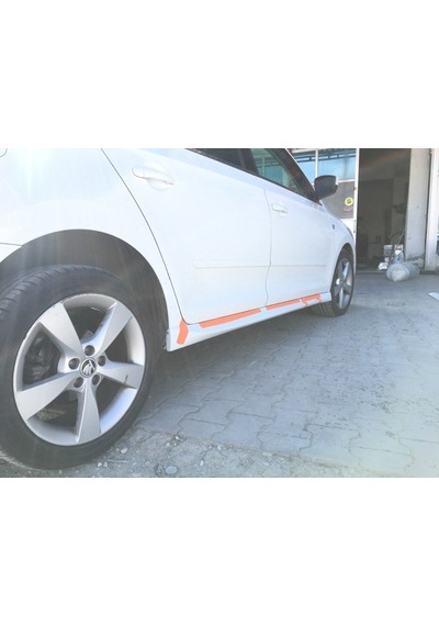 Skoda Rapid Yan Marşpiyel Takımı - Plastik
