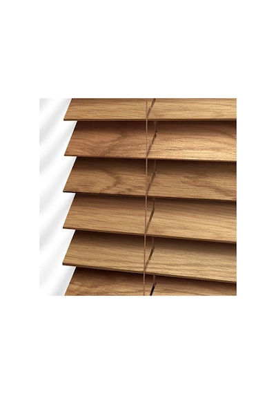 Ahşap Jaluzi 50 Mm Natürel Seren Amerikan Ramin Agacı %100 Ahsap Diğer
