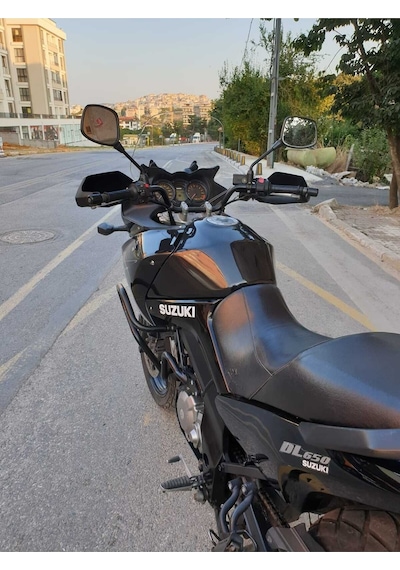 Motocam Suzuki V-strom Dl 1000 Ön Cam 2004-2010 Model 45cm Şeffaf Renkli 4mm