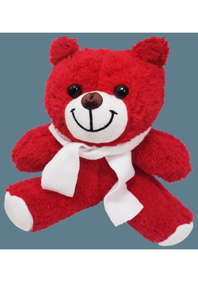 Kırmızı  Peluş  Oyuncak  Ayıcık