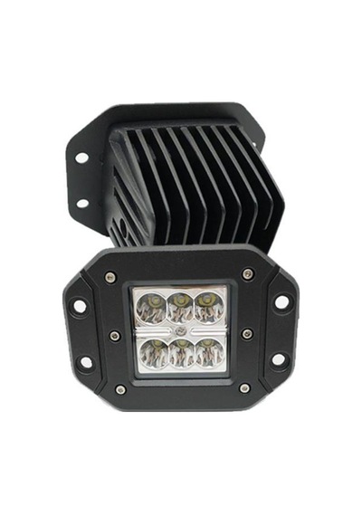 Off Road Projektör Gömme 10-30v 18w 6 Led (çakarlı)