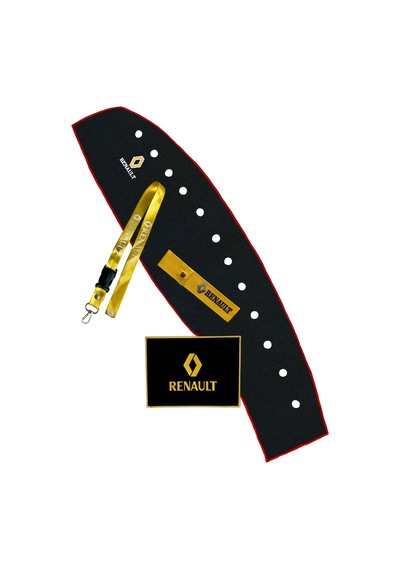Renault 19 Europa Torpido Koruma Halısı Renault Sarı Oto Ayna Askısı Tampon Çeki İpi Torpido Ped