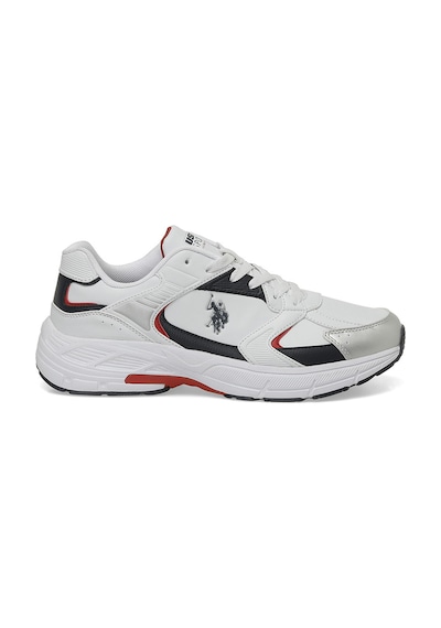 U.s. Polo Assn. Felıx 4pr Beyaz Erkek Sneaker 000000000101812256 Beyaz - Lacivert - Kırmızı