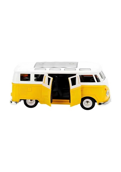 Sesli Ve Işıklı Minibüs 14 Cm Yeşil
