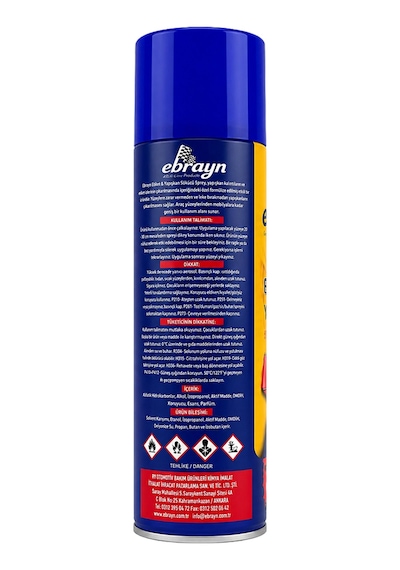 Ebrayn Etiket Ve Yapışkan Sökücü Sprey 500 Ml