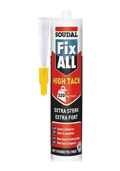 Soudal Fıx All Hıgh Tack Beyaz Çabuk Kavrama