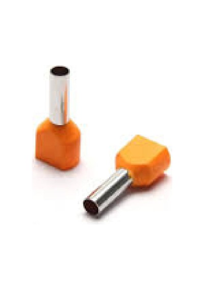 Cat Te4012 ,2x4mm²/turuncu 100-adet Kablo Yüksük