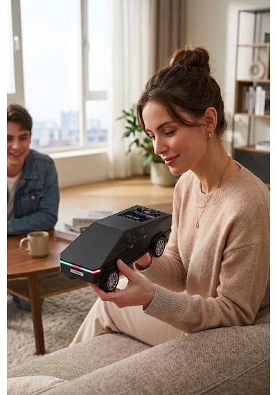 Premium Bluetooth Hoparlör D68 Siyah 15w Seyyar Masaüstü