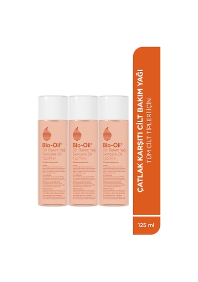Çatlak Karşıtı & Leke Karşıtı Nemlendirici Cilt Bakım Yağı 125 Ml - 3 Adet