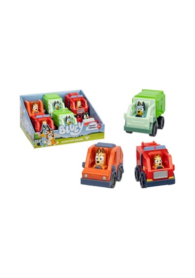 Neco Bluey Figürlü Mini Araclar - Asorti