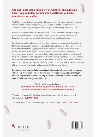 Acı İmparatorluğu - Sackler Hanedanı Nın Gizli Tarihi
