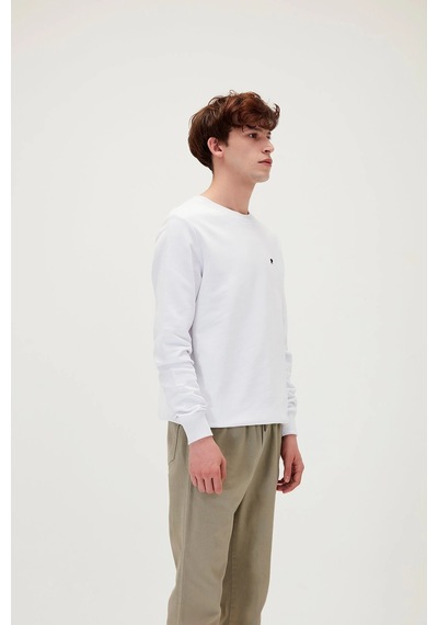 Bad Bear Presage Crewneck Off-white Beyaz Erkek Sweatshirt SİYAH