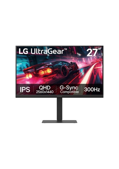 27g640a-b Ultragear Qhd 2560 X 1440 Ips Oyun Monitörü, 300hz, 1ms, Nvıdıa G-sync, Amd Freesync Premium, Vesa Displayhdr 400, Hdmı 2.1, Usb Type-c, Eğim/yükseklik/yuvarlanma/destek