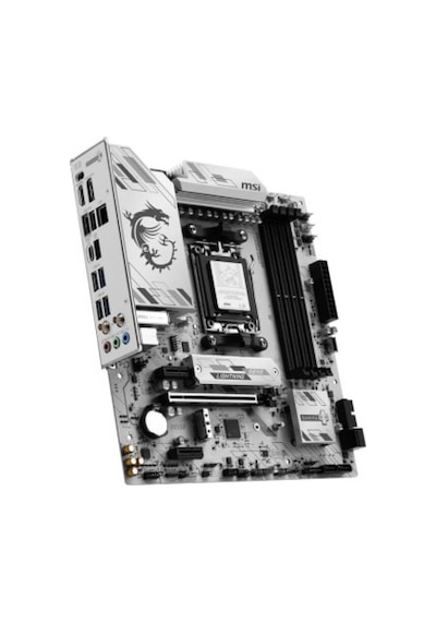 Msı B850m Gamıng Plus Wıfı6e Ddr5 Am5 8200mhzoc Hdmı Dp 2x M.2 Usb 10gbs 2.5g Lan Wı-fı 6e Matx