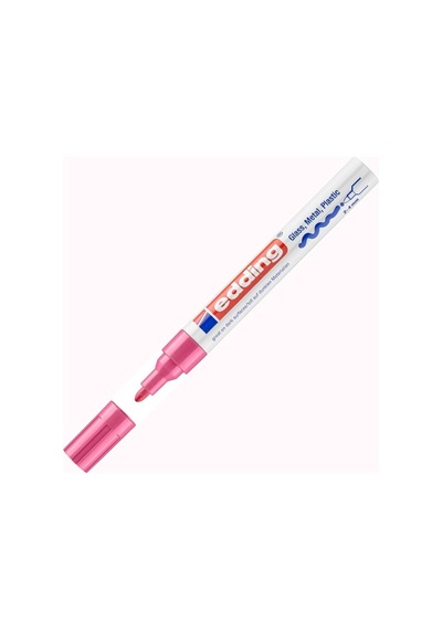Edding Markör Dekor Boya Yuvarlak Uçlu 2-4 Mm Pembe 750cr Çok Renkli