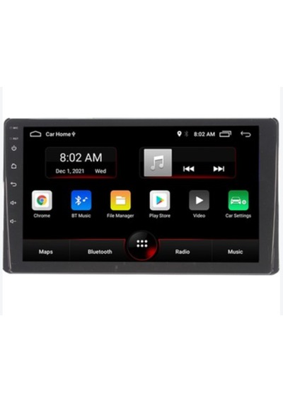 Foxus Toyota Aurıs 2017 2018 4gb Ram 64gb Hafıza Android Dokunmatik Ekran Oto Teyp - Carplay Wifi Gps Bluetooth Kamera Destekli Oem