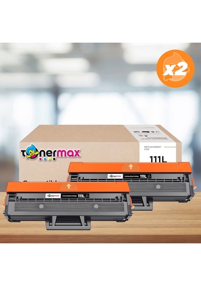 Samsung Mlt-d111l Uyumlu Toner 2'li Paket / Xpress M2020 / M2022 / M2070 Yüksek Kapasiteli