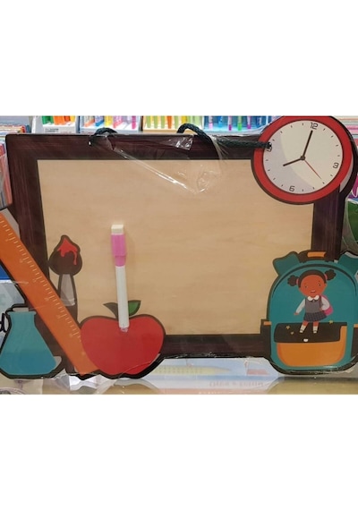 Kamer Kare Şekilli Yazı Tahtası Kar1021
