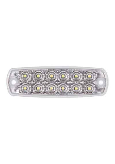 Pro Side Marker Lamba 12 Led'Li 115Mm 12V-24V Beyaz