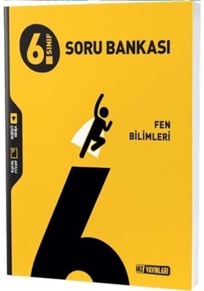 6. Sınıf Fen Bilimleri Soru Bankası -  Hız Yayınları