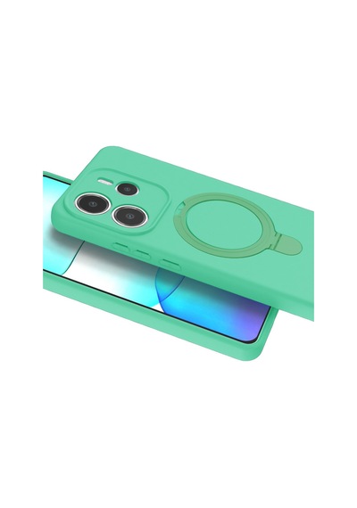 Redmi Note 14 4g Regal Magsafe Standlı Kapak - Yeşil Bzsxx00 1