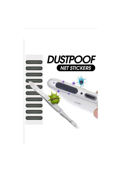 Cep Telefonu Hoparlörü Için Toz Önleyici Sticker-telefon Hoparlör Koruyucu 1.6 Cm-2.2 Cm 10 Adet