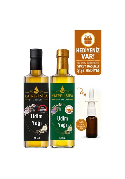 Katre-i Şifa Özel Üretim Udim Yağı ve Çocuklar için Udim Yağı 2'li