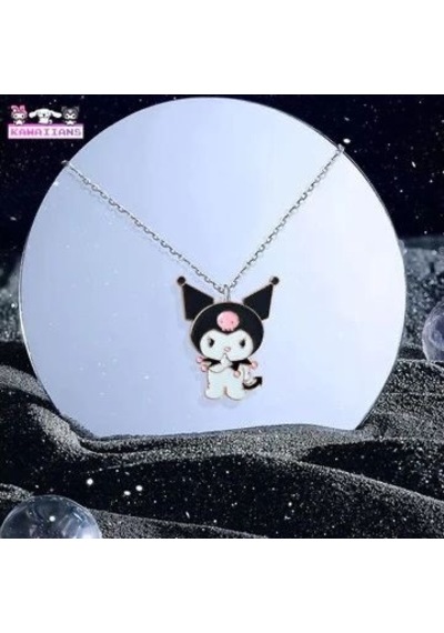 Herşey Nota Anime Fantasy Magic Melody Kuromi Kolye