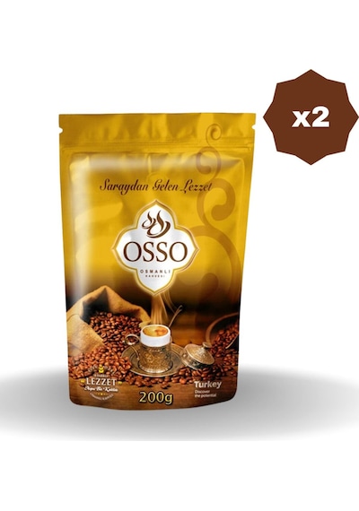 Osso Osmanlı Kahvesi 200 Gr - 2 Adet