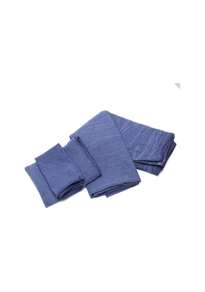 Denim Pamuk Runner Çok Renkli