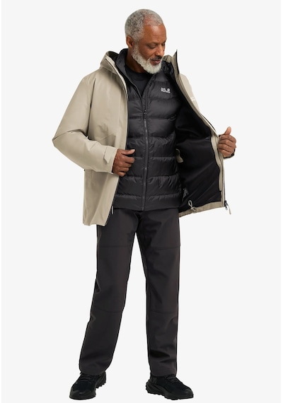 Jack Wolfskin Jack Wolfskın Icecape 3ın1 Down Jkt M Rds Erkek Linen Outdoor Ceketi A65265-5940 Ekru Jack Wolfskin Jack Wolfskın Icecape 3ın1 Down Jkt M Rds Erkek Linen Outdoor Ceketi A65265-5940 Ekru