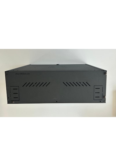 Nif Bilişim İki Yönlü Kilitli Metal Pano Hareketli Raf Kayıt Cihazı Panosu Dvr Box 55cmx45cmx15cm Siyah