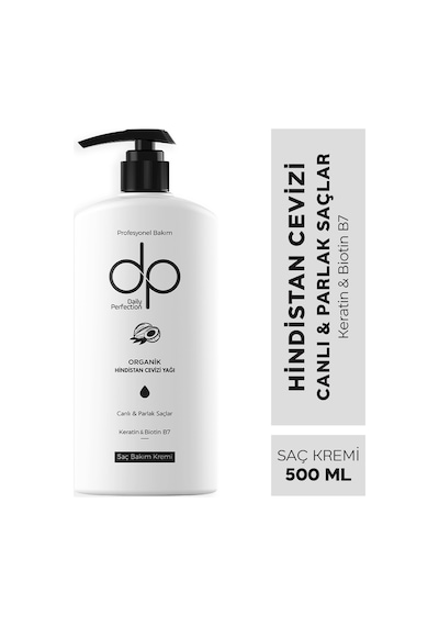 Dp Daily Perfection Şampuan Pamuk Sütü 800 ML & Saç Kremi Hindistan Cevizi 500 ML